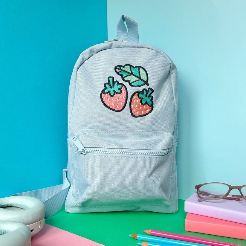 Strawberries Large Backpack main image 1