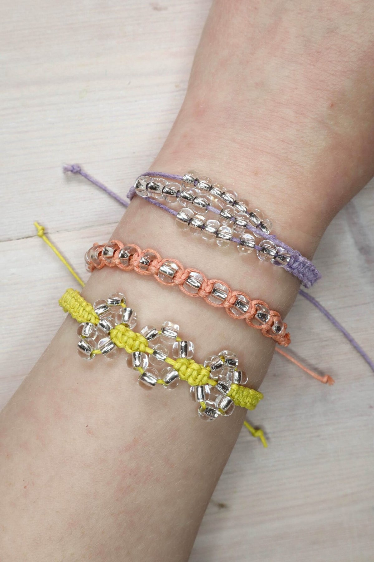 Macrame Friendship Bracelets Kit - The Bead Shop Nottingham Ltd