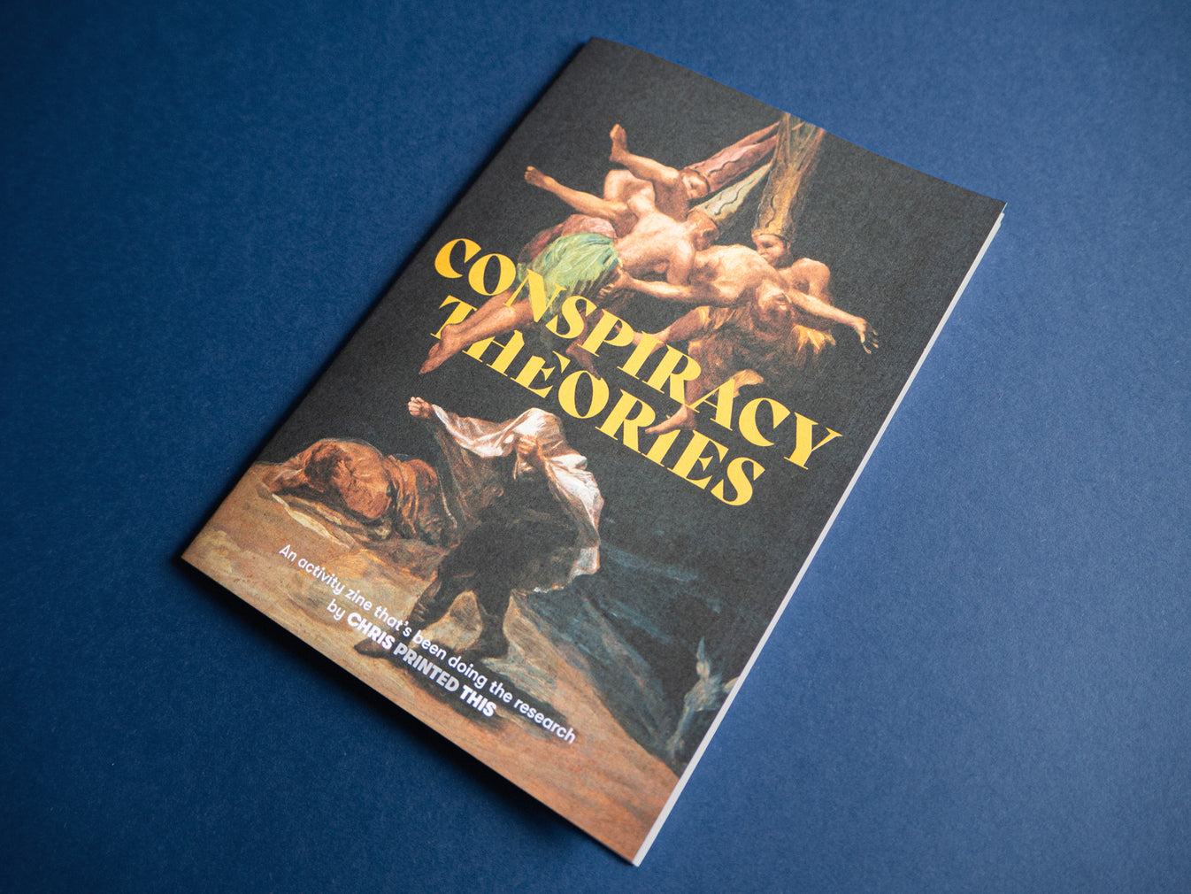 Conspiracy Theories - An Informative Activity Zine – Handmade Nottingham