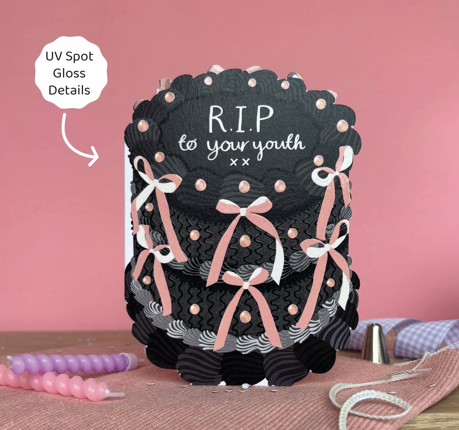 RIP To Your Youth Card – Handmade Nottingham