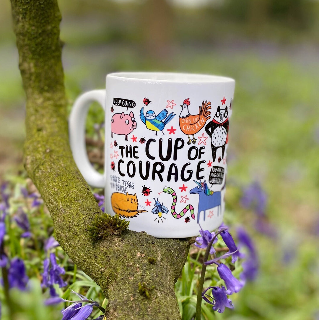 The Cup of Courage Mug – Handmade Nottingham